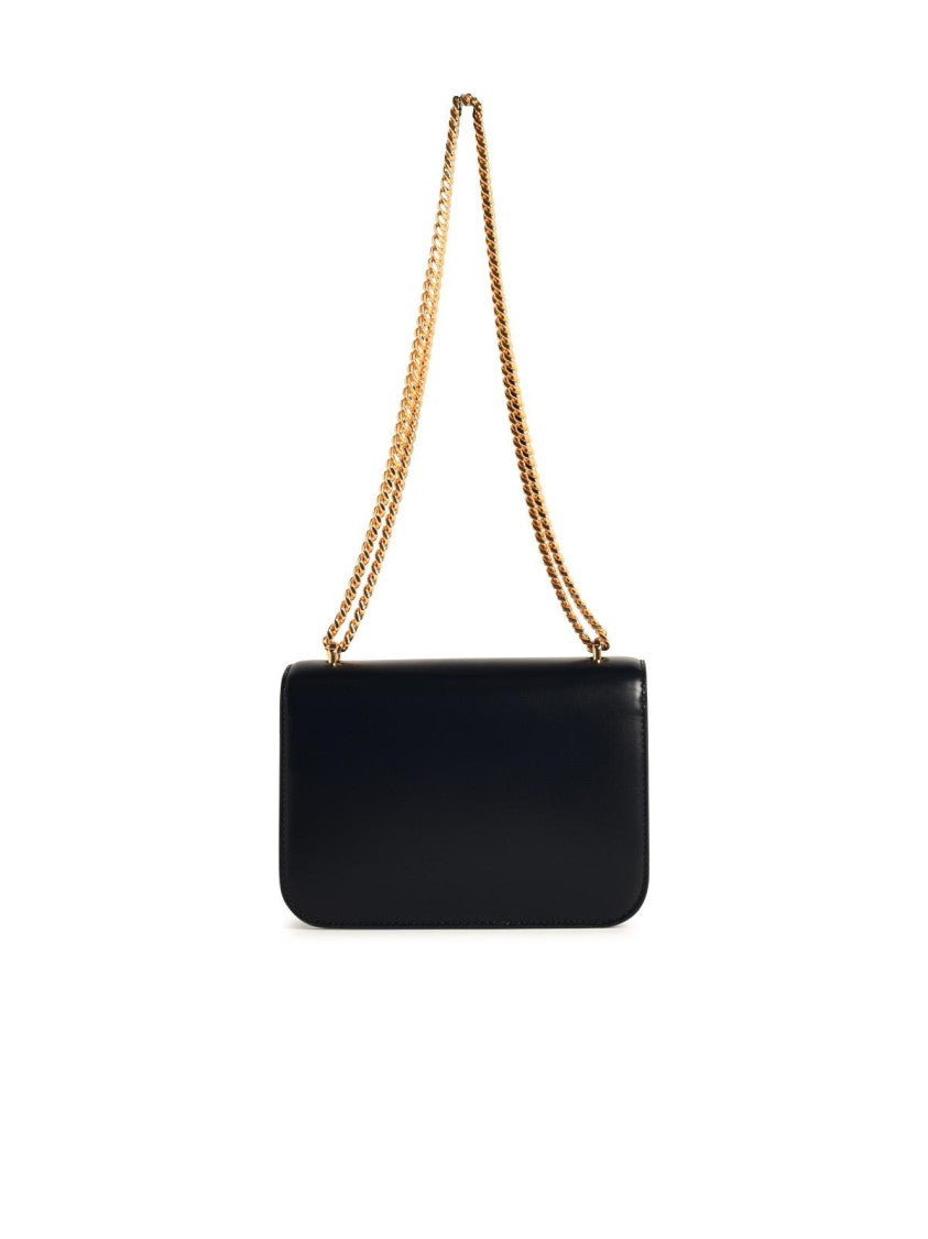 Tory Burch Eleanor' Black Leather Crossbody Bag