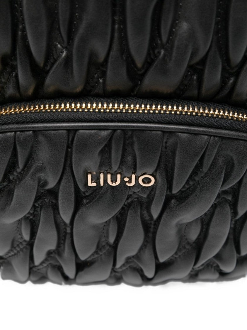 Liu Jo Quilted Bucket Bag With Adjustable Straps