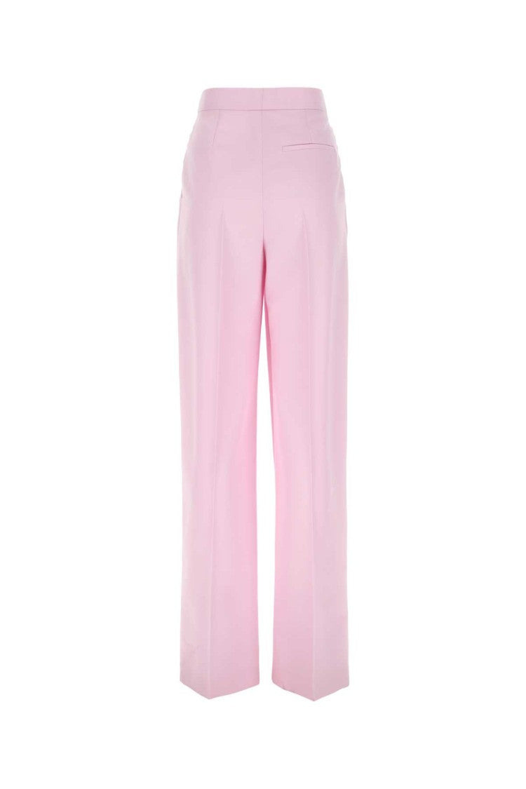 Alexander Mcqueen Pastel Pink Wool Pant