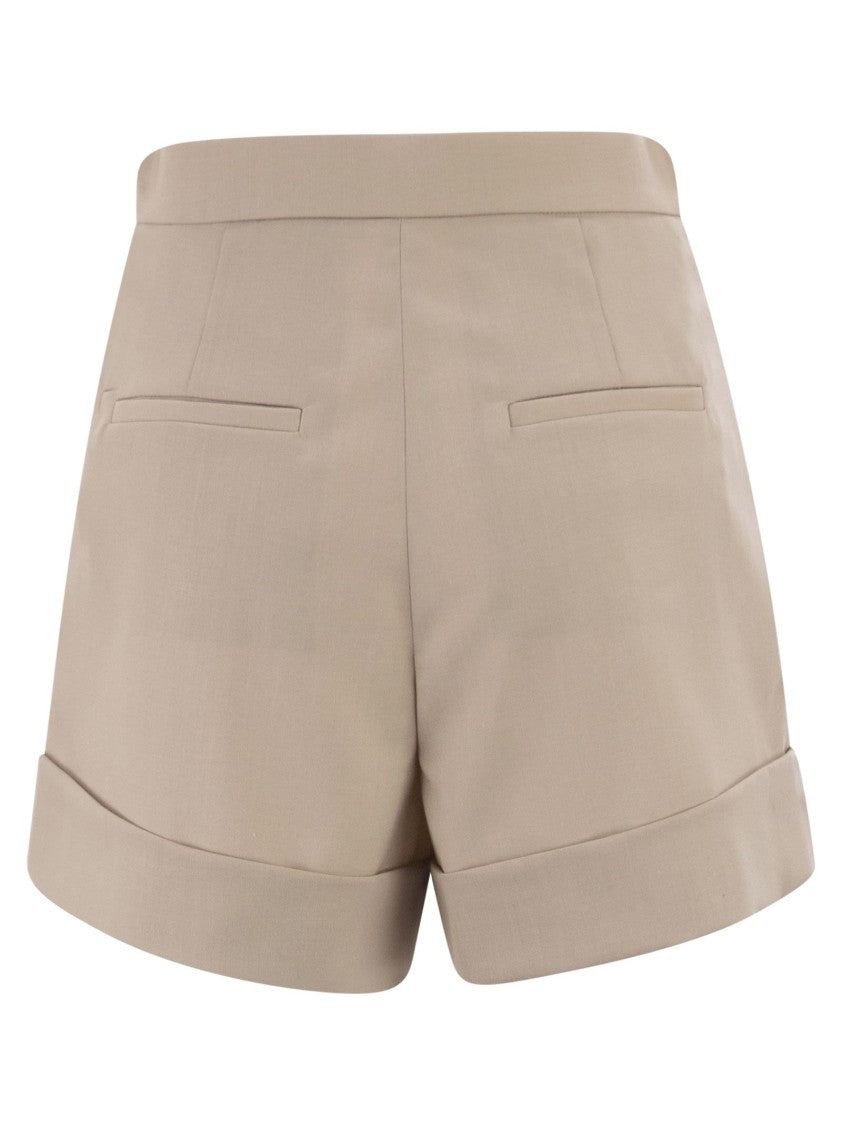 Max Mara Mxmcelebre - Shorts In Wool, Mohair
