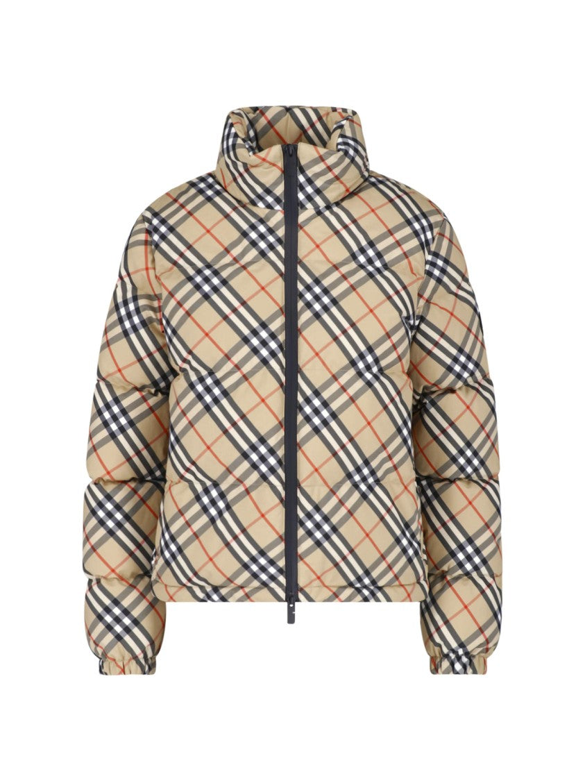 Burberry Beige Ambleside Quilted Down Jacket