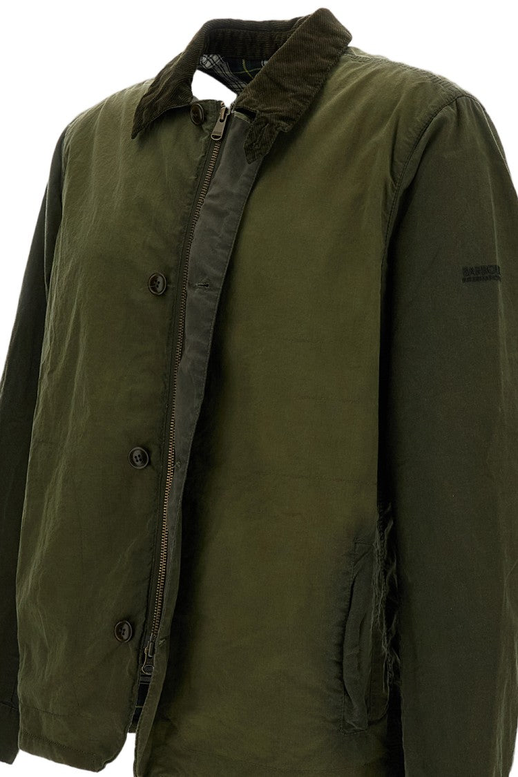 Barbour Troon Green Waxed Cotton Jacket