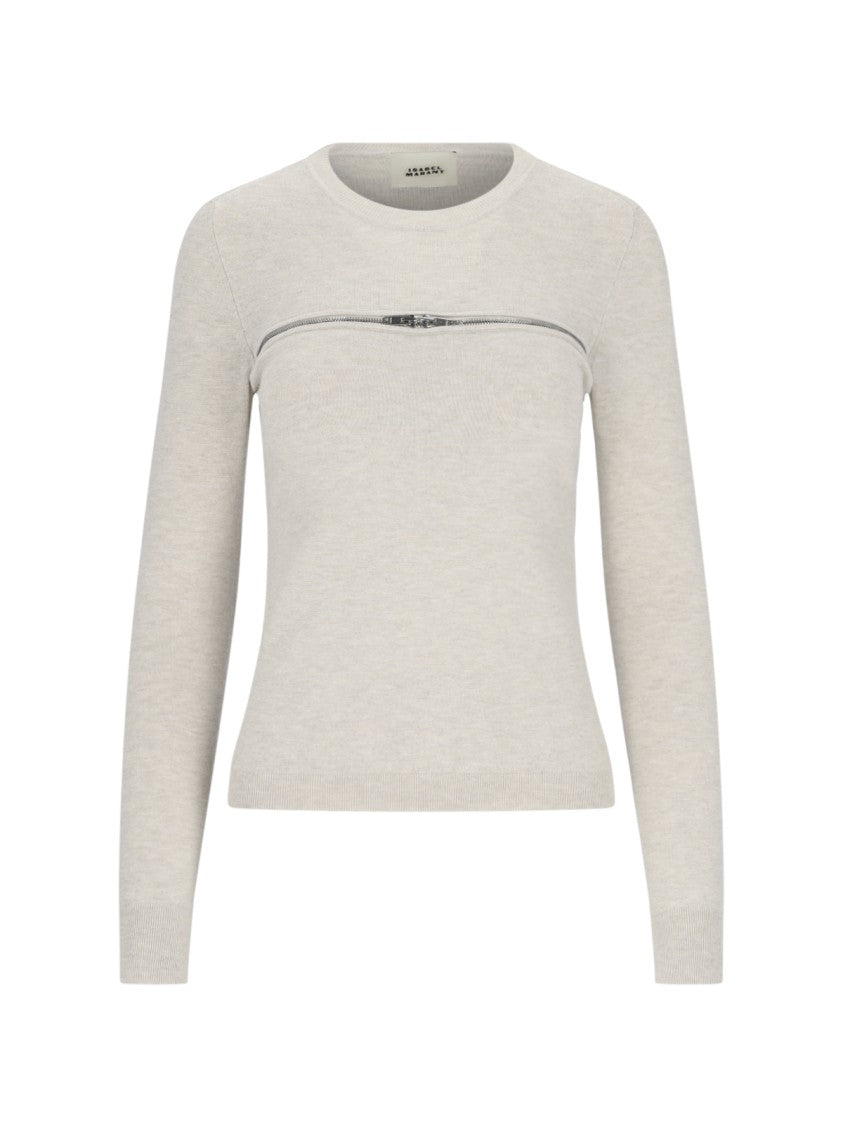 Isabel Marant Beige Wool Blend Sweater