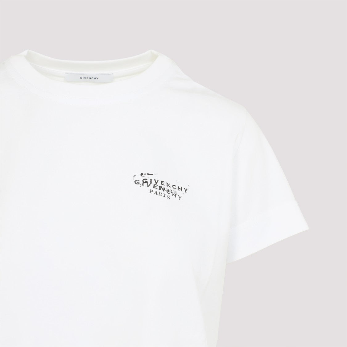 Givenchy White Cotton T-Shirt