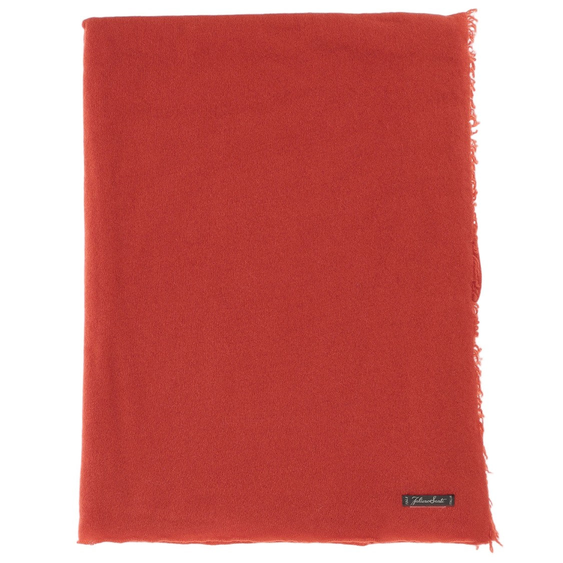 Faliero Sarti Red Adriel Cashmere Scarf