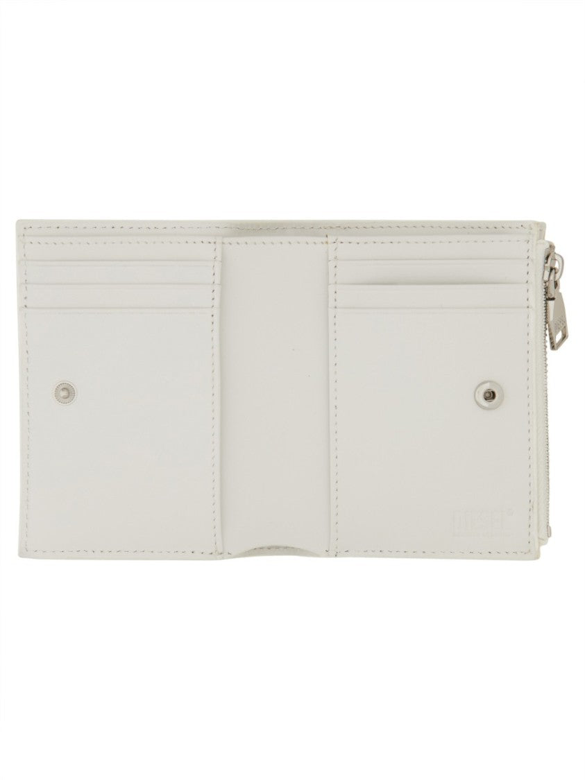 Diesel Glossy White Wallet