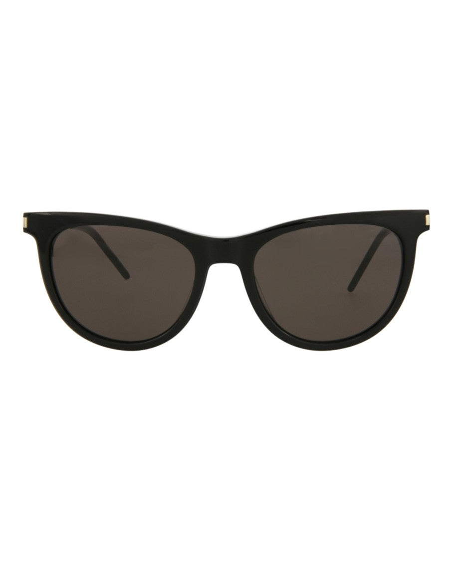 Saint Laurent Cat Eye-Frame Acetate Sunglasses With Metal Temples