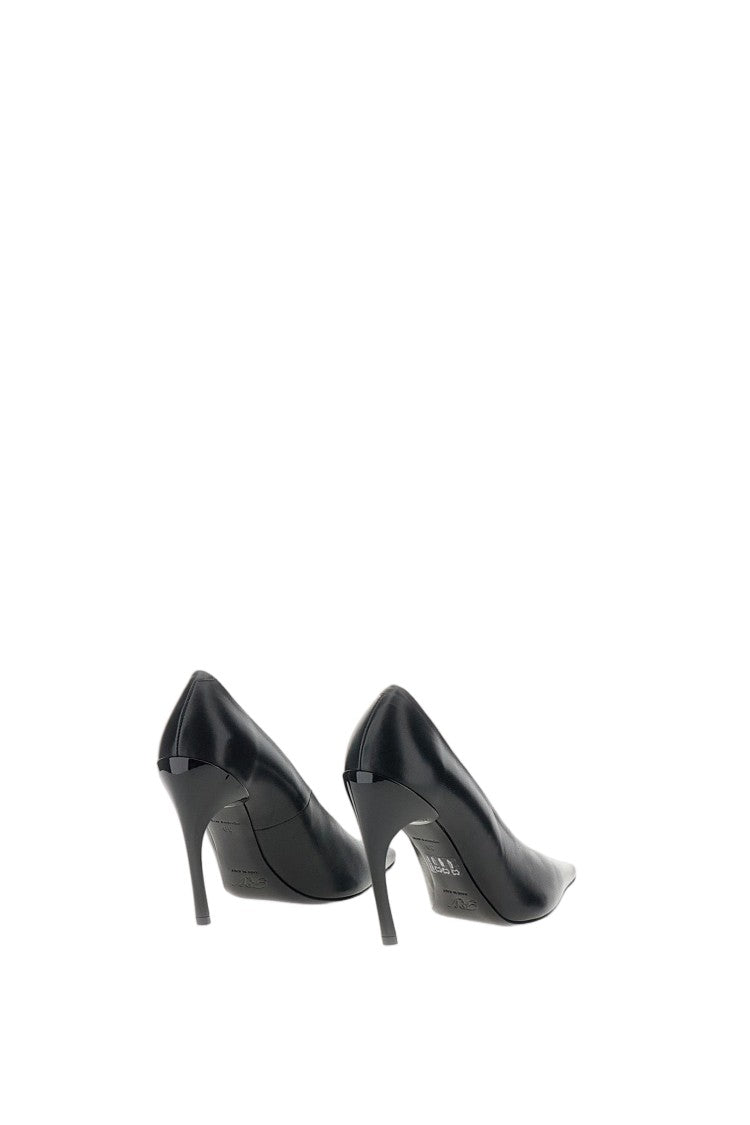 Roger Vivier Black Curved Stiletto Heel Pumps