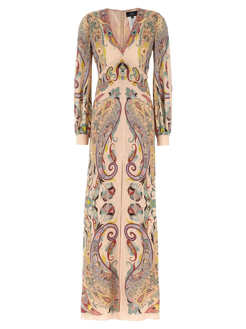 Etro Long Silk Maxi Dress