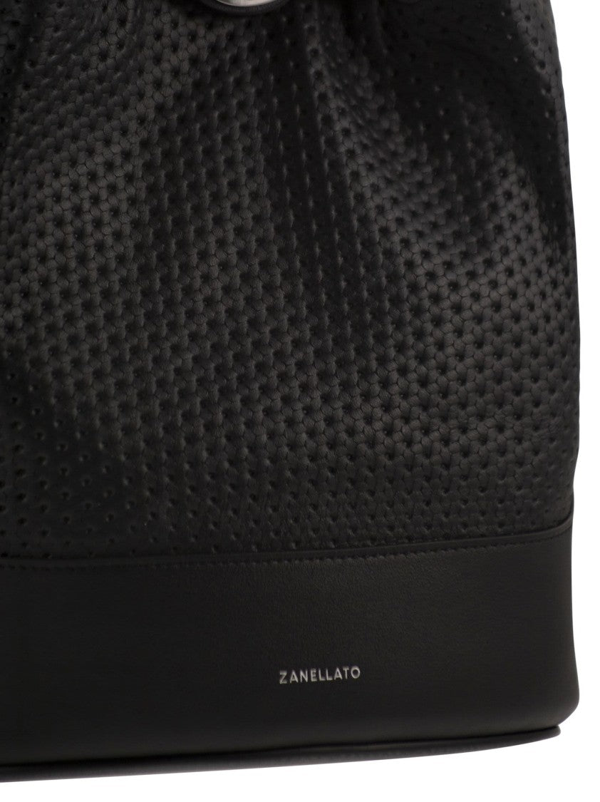 Zanellato Monda' - Leather Bucket Bag S