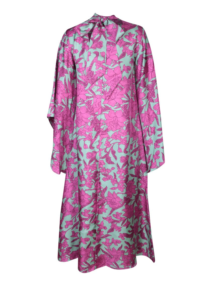 La Double J V-Neck Viscose Dress