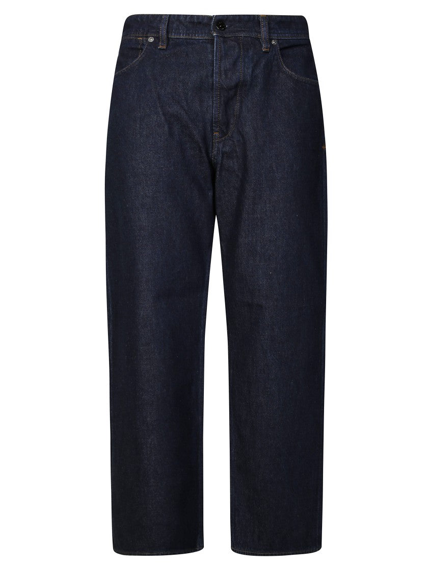 Stone Island Loose-Fit Indigo Denim Jeans With Classic Five-Pocket Design