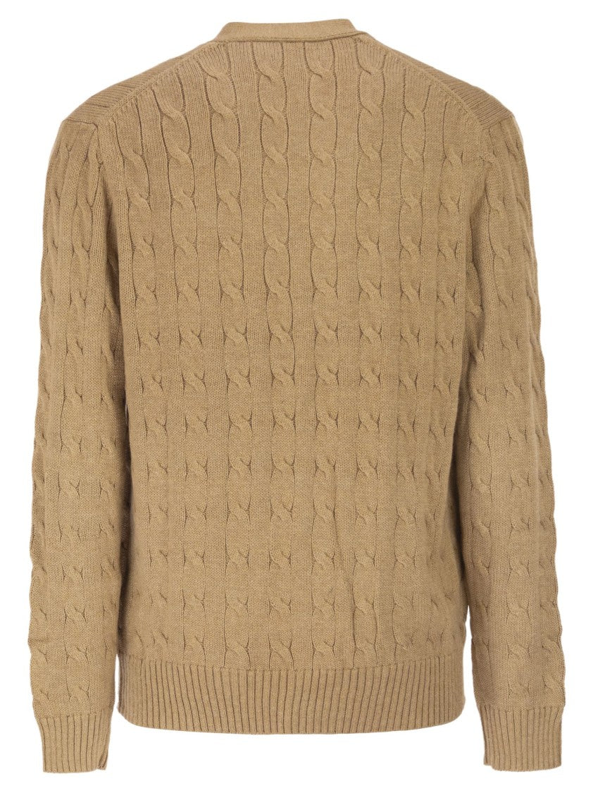 Polo Ralph Lauren Cotton Cable Knit Cardigan