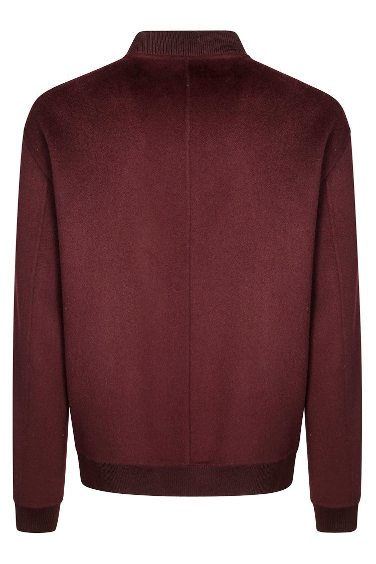 Amaranto Cropped Bomber Jacket