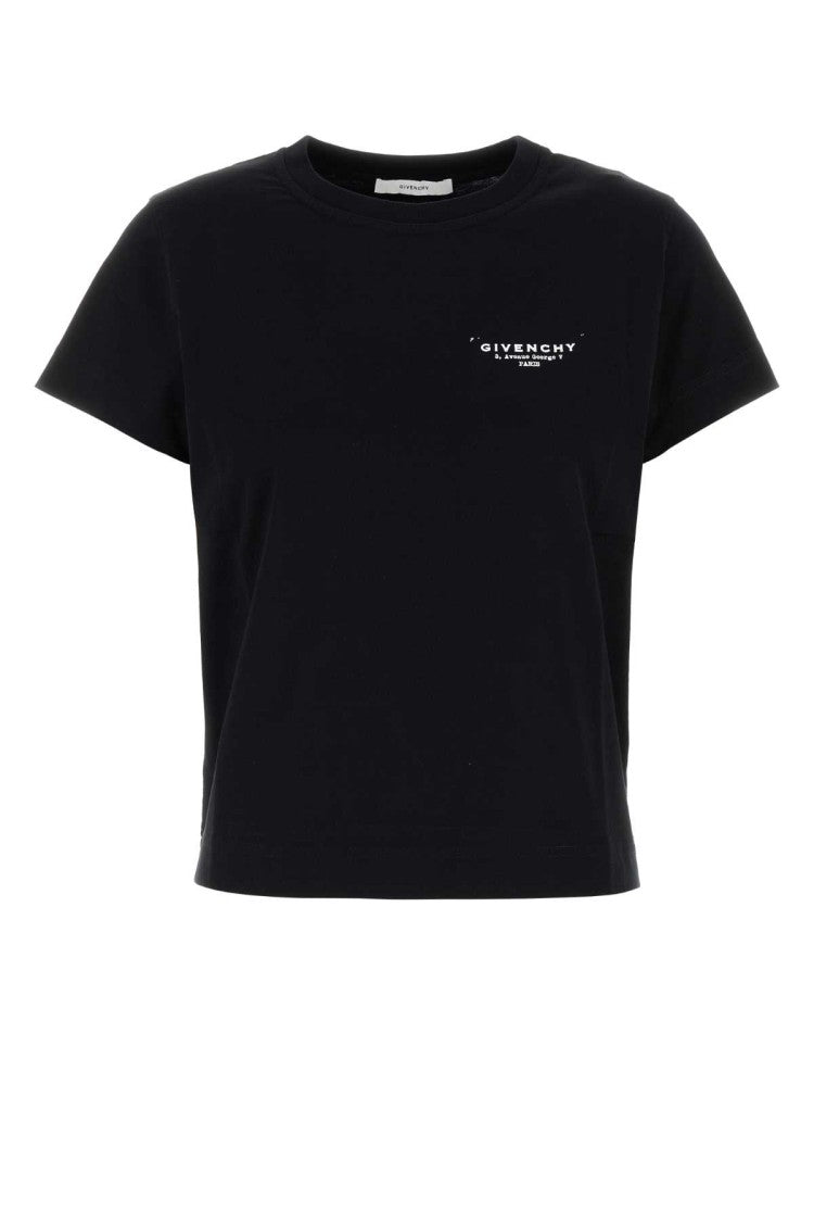 Givenchy Black Cotton T-Shirt