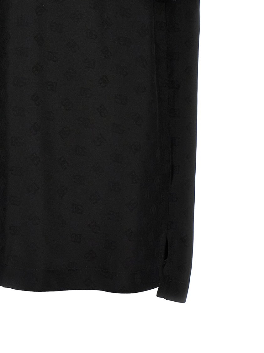 Dolce & Gabbana Bandana Print Silk Twill Shirt