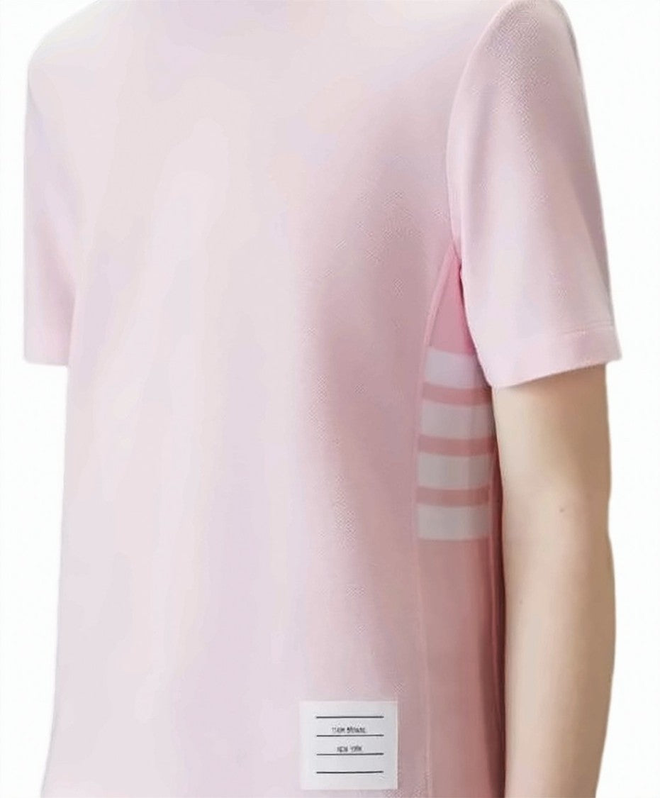 Thom Browne Thom Browne Classic Piqué Short-Sleeve T-Shirt