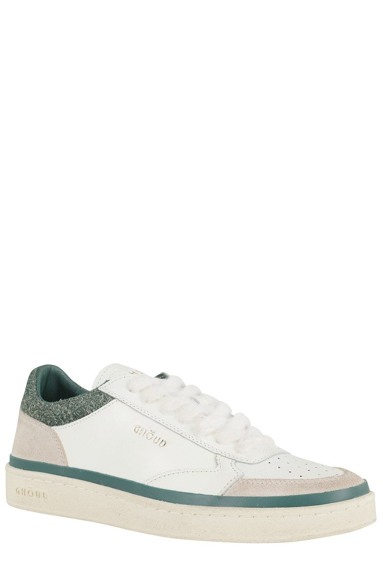 Ghoud Brushed Low Sneakers With Suede Accents