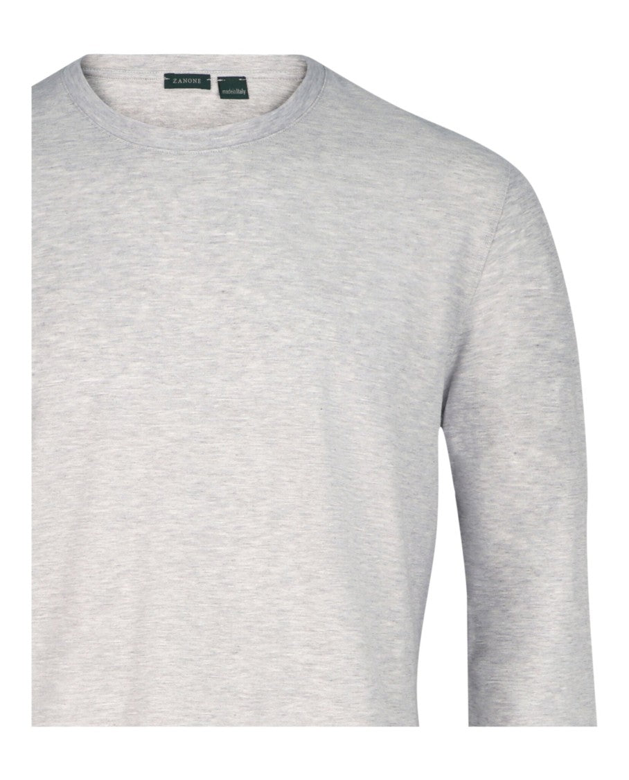 Slowear Zanone Long-Sleeve Crew-Neck T-Shirt