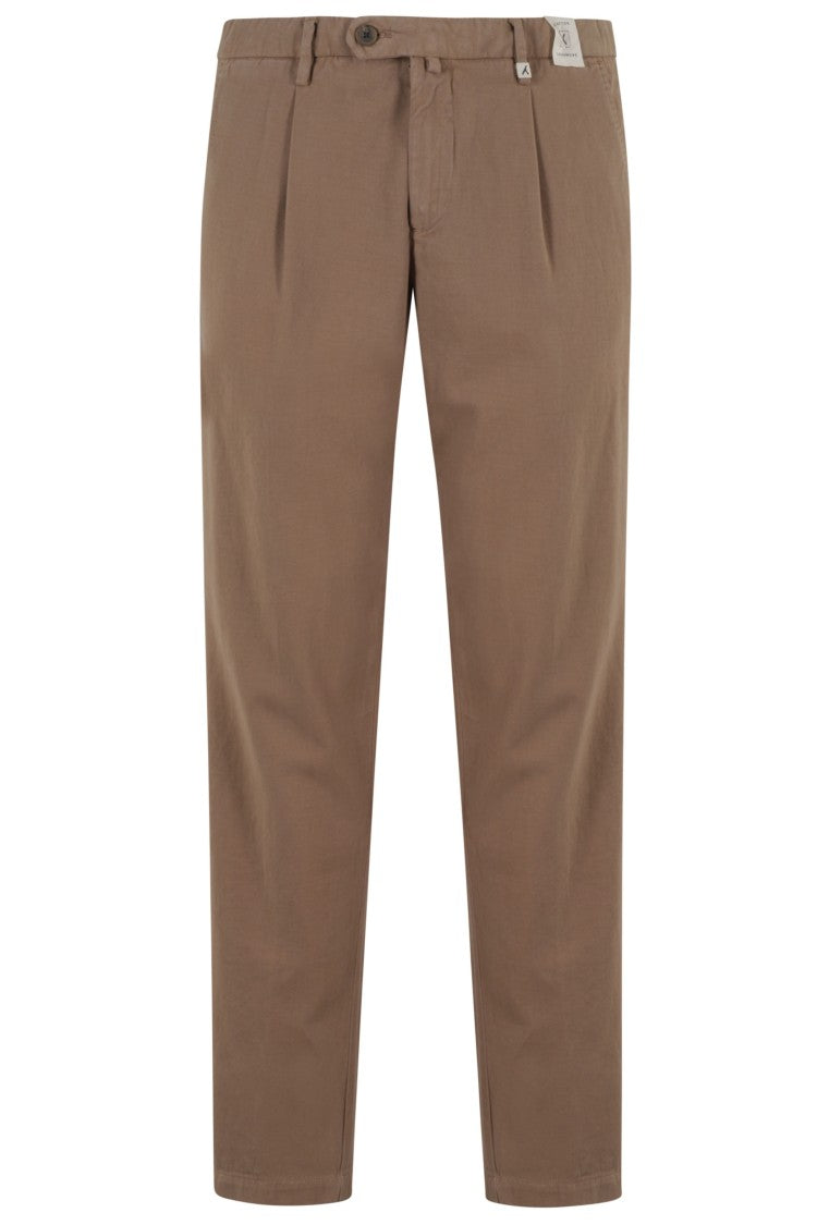 Myths Washed Cashmere Gabardine Trousers