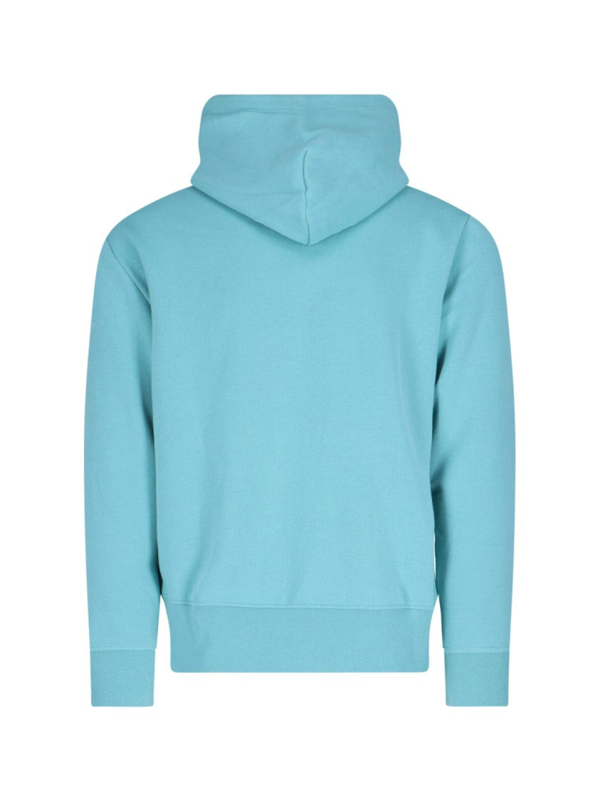 Polo Ralph Lauren Logo Hoodie – Light Blue