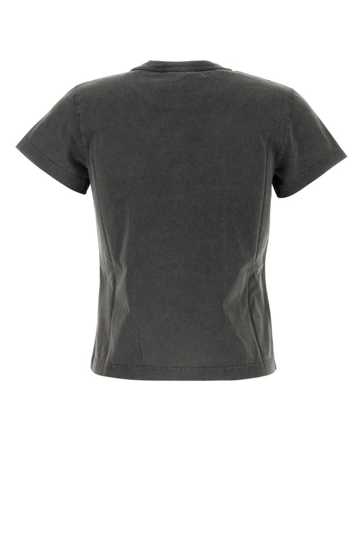 T By Alexander Wang Dark Grey Cotton T-Shirt