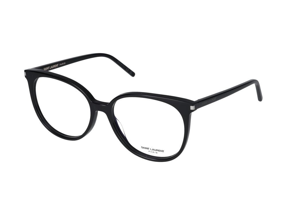 Saint Laurent Eyeglasses Sl 39 001 Black Black Transparent 54/16/140