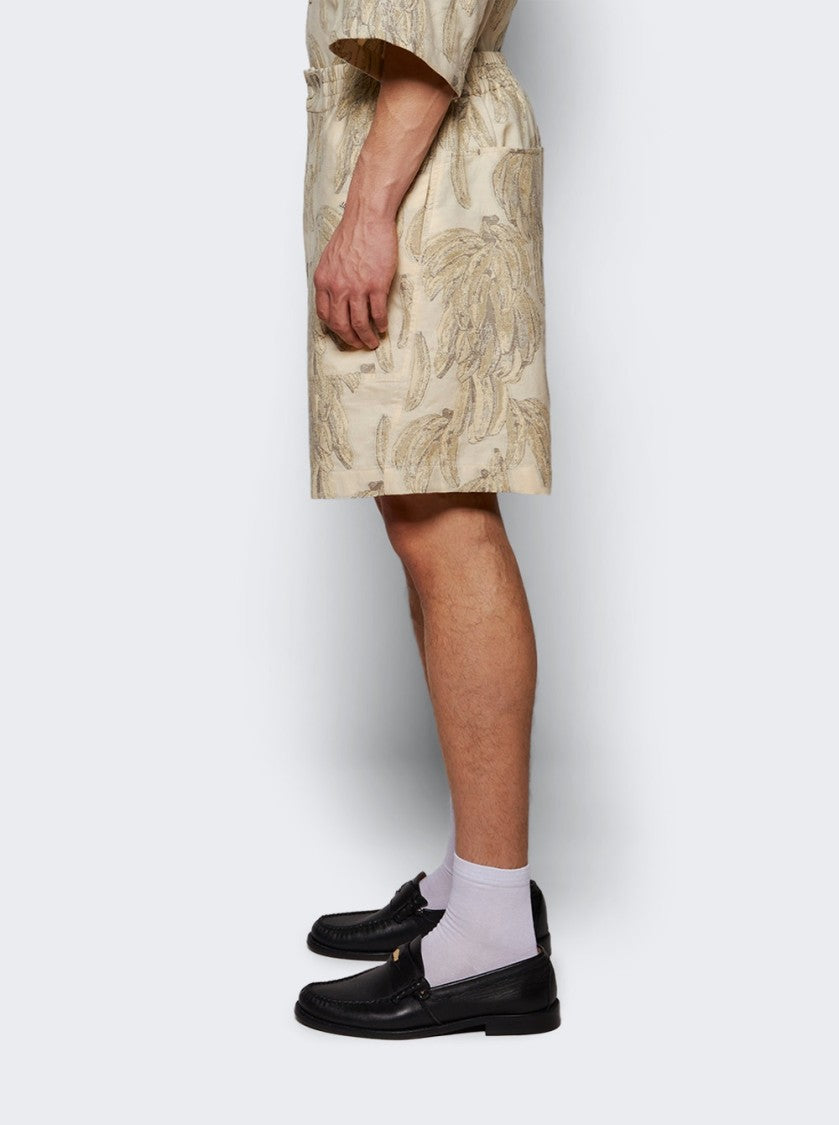 Jacquemus Aloe Short Banana Ecru