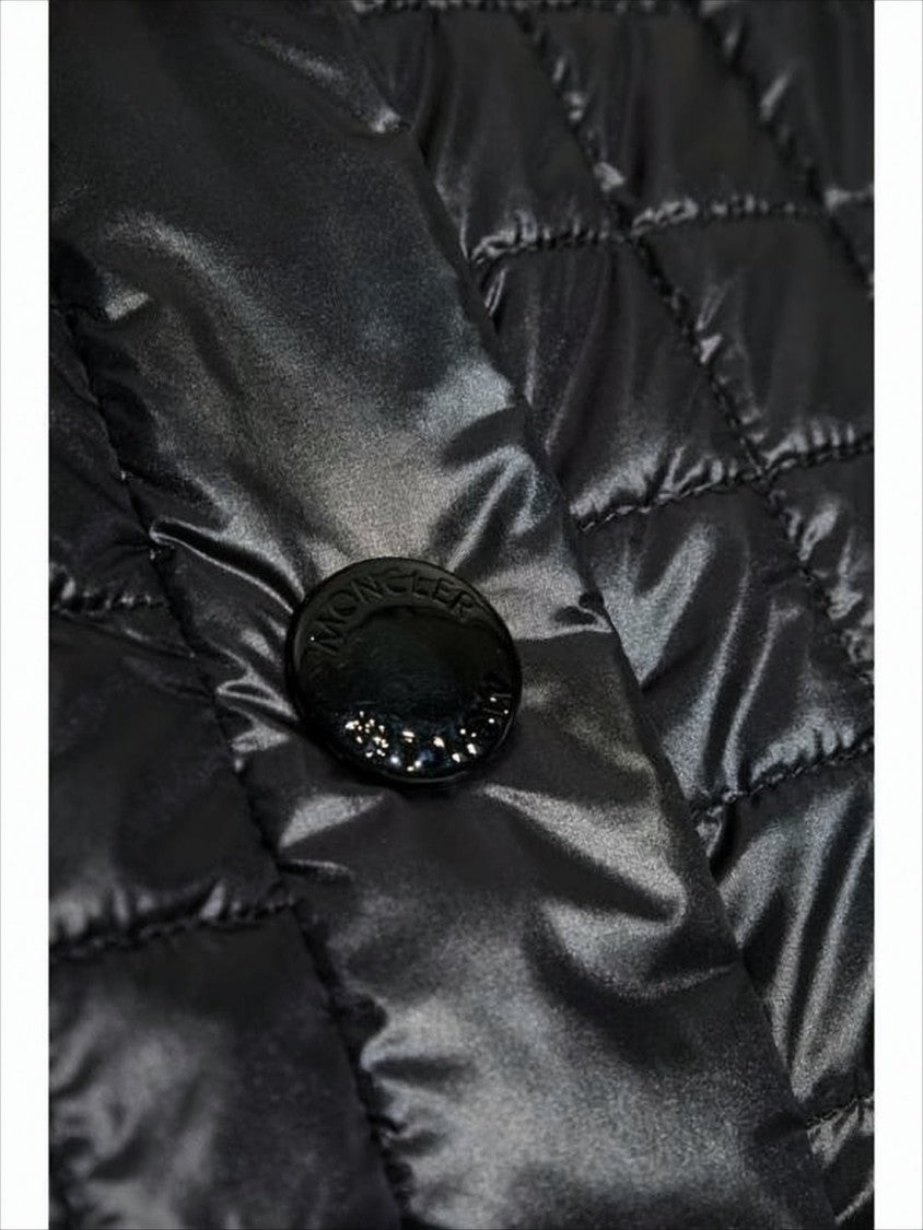 Moncler Quilted Black Jacket