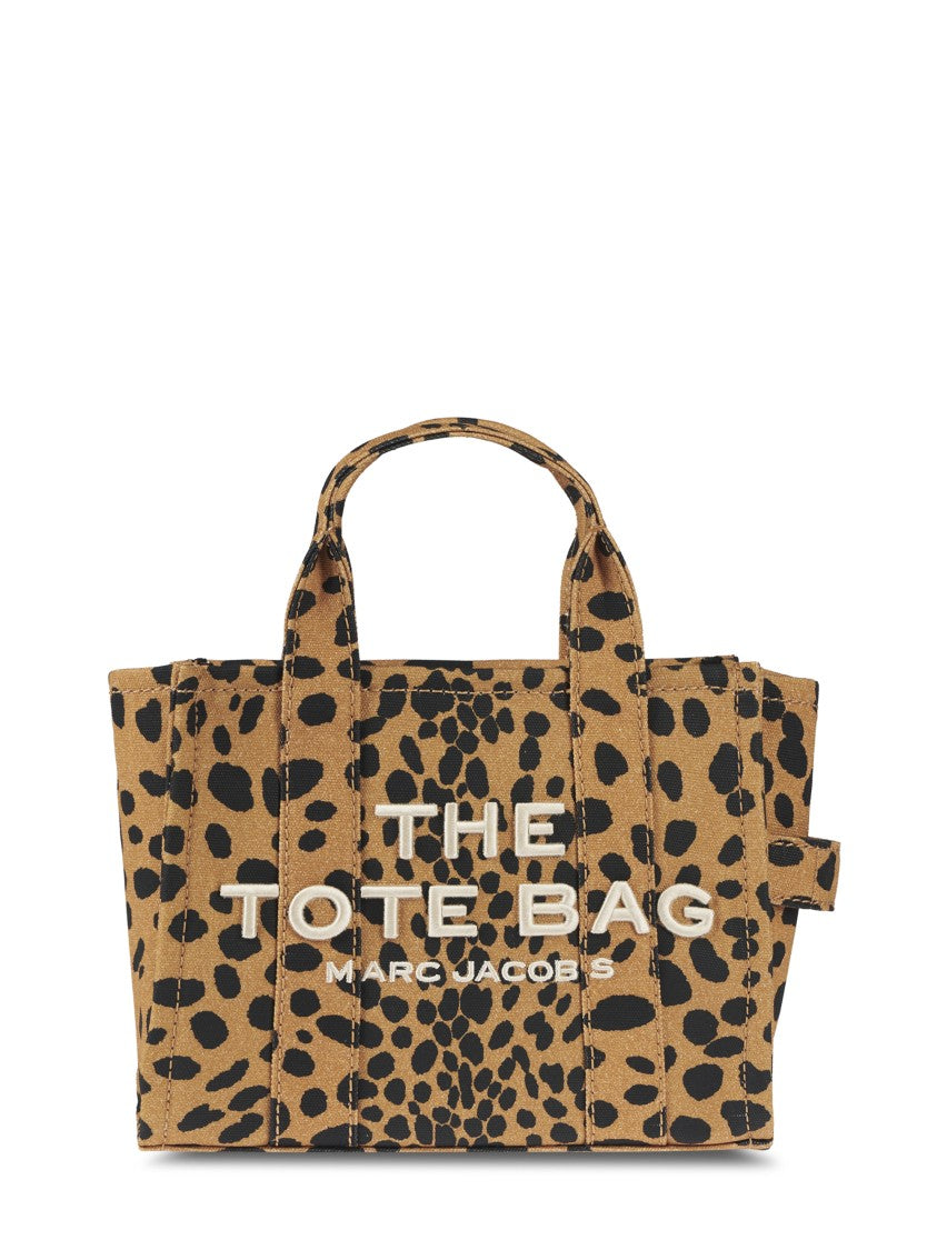 Marc Jacobs Small Tote Bag With Playful Leopard Print