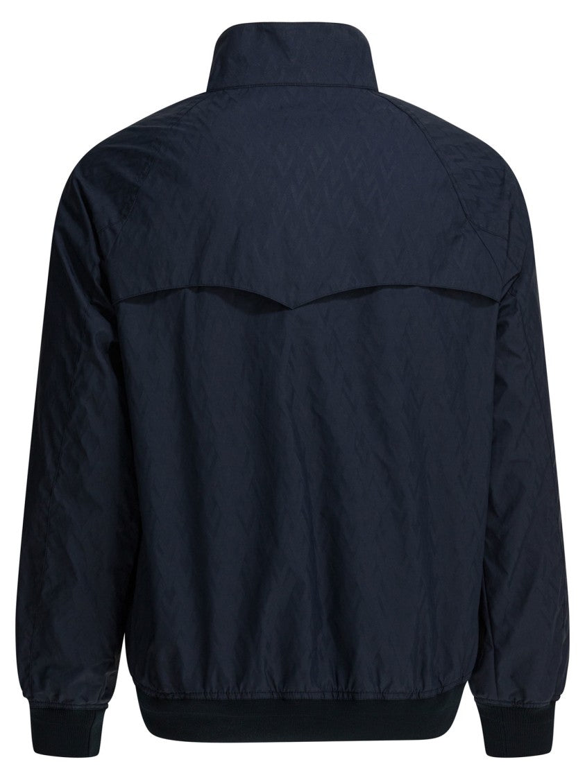 Valentino Textured Zip-Up Jacket