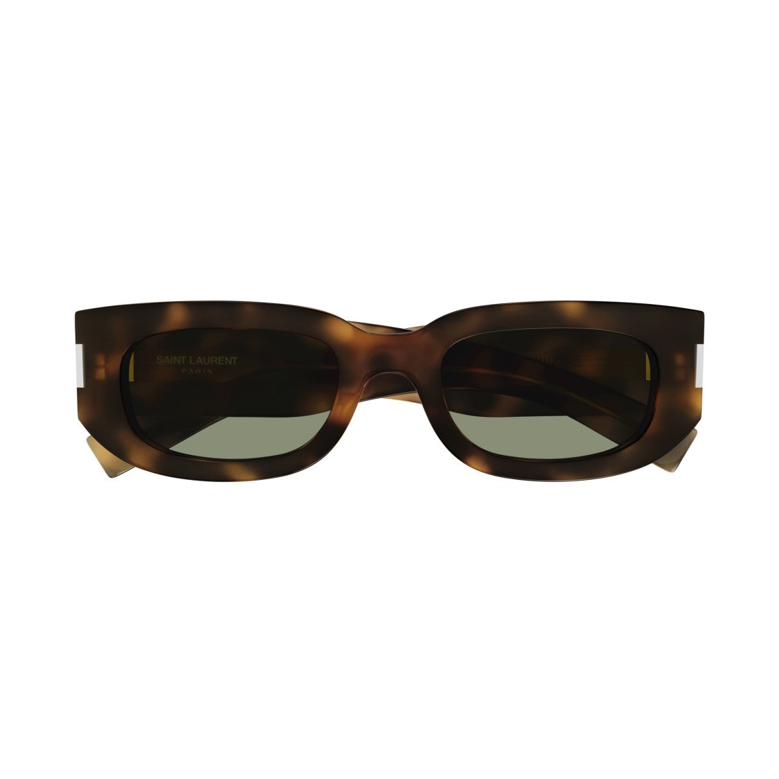 Saint Laurent Sl 697 Rectangular Tortoiseshell Acetate Sunglasses