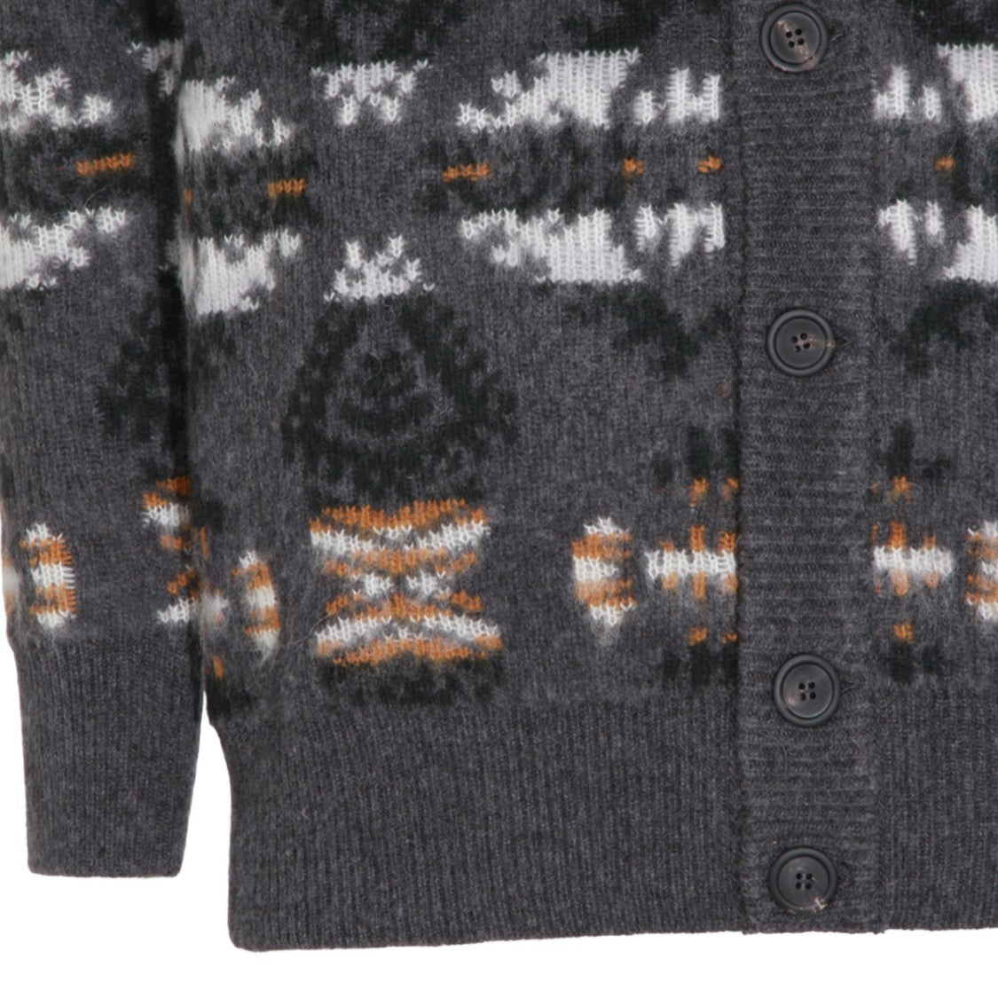 Altea Button-Up Cardigan Sweater With V-Neckline