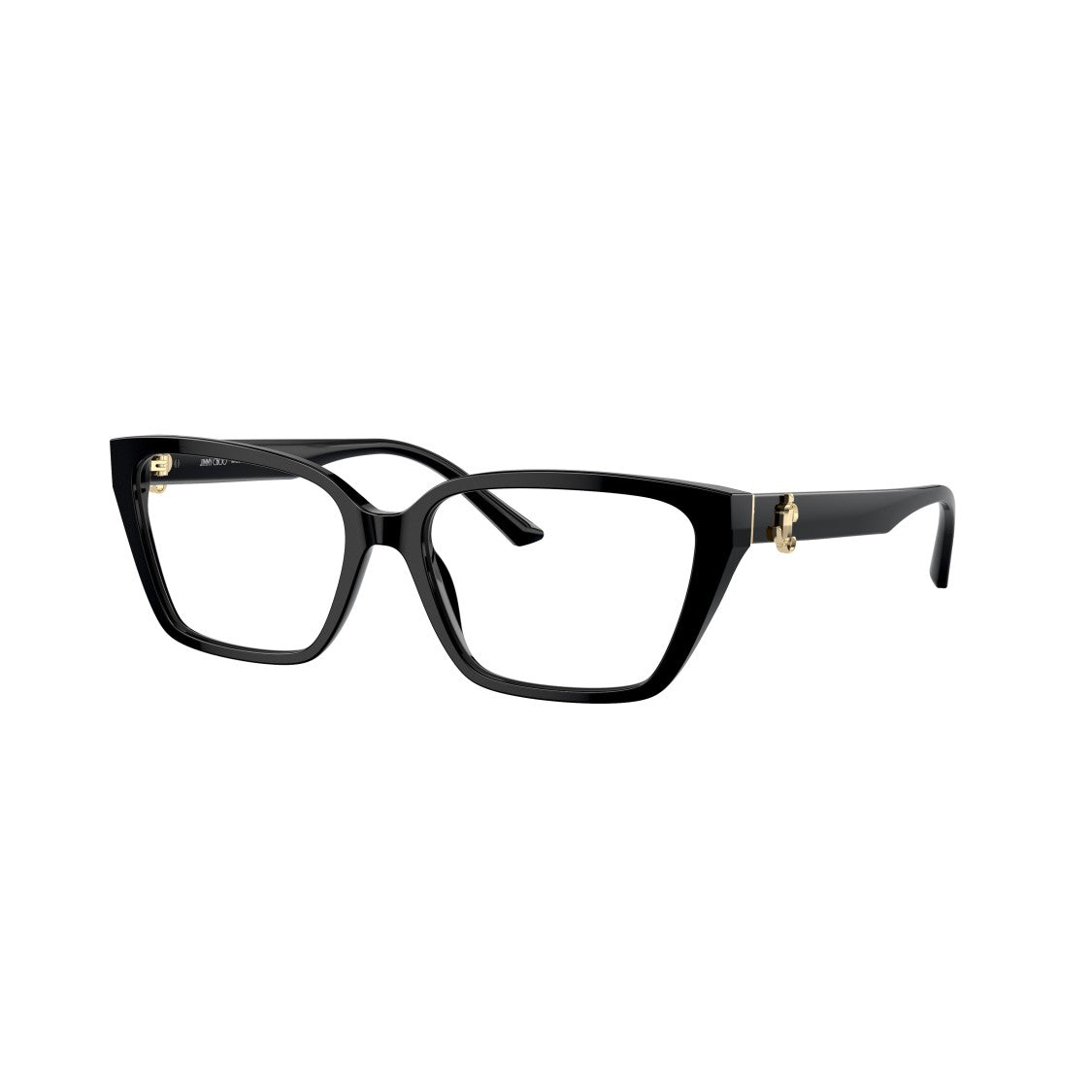 Jimmy Choo 0Jc3008 Rectangular Black Acetate Sunglasses