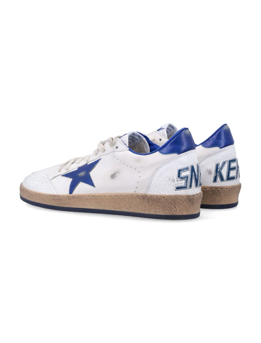 Golden Goose White Ballstar Sneakers