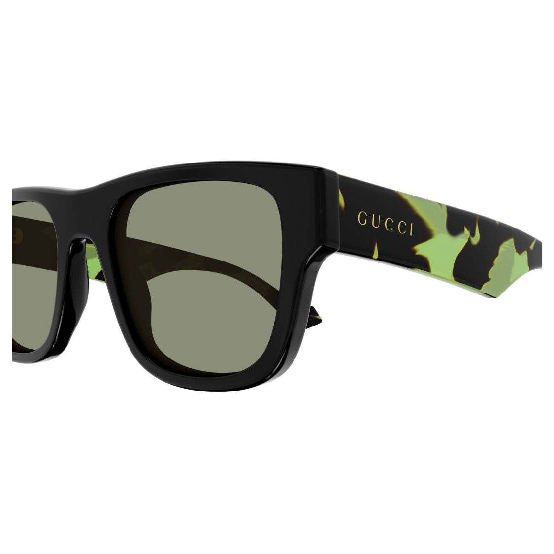 Gucci Gg1427s Bold Rectangular Frame Sunglasses