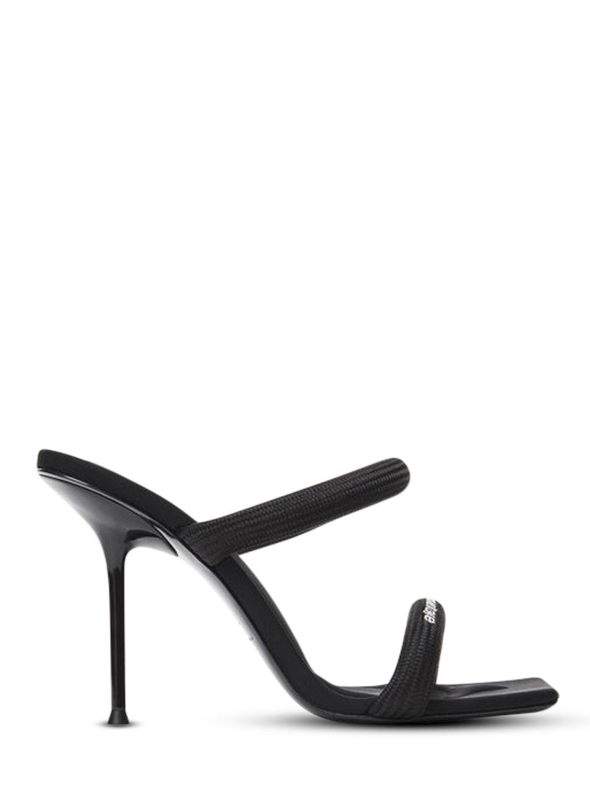 Alexander Wang High Stiletto Heel Sandals With Tubular Webbing Straps