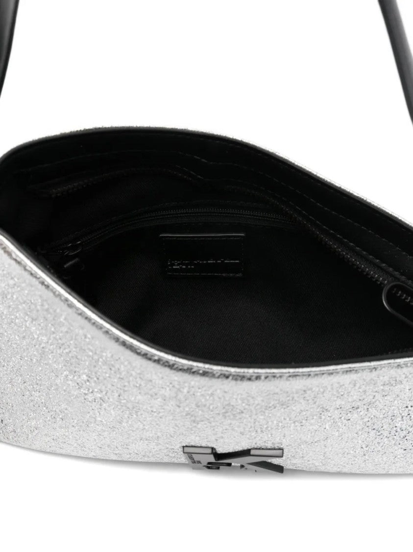 Karl Lagerfeld Structured Black Bag With Minimalist Design And Clean Lines