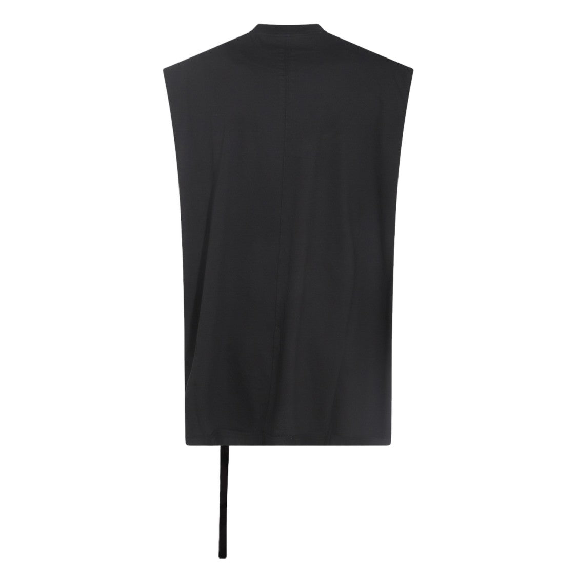 Drkshdw By Rick Owens Black Top With Clean Silhouette