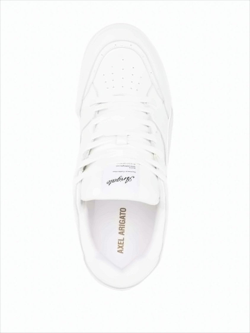 Axel Arigato Low-Top White Sneakers With Perforated Detailing