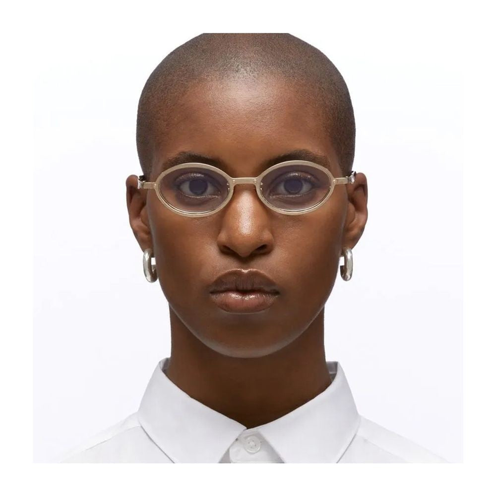 Kuboraum Mask H18 Elegant Oval-Shaped Sunglasses