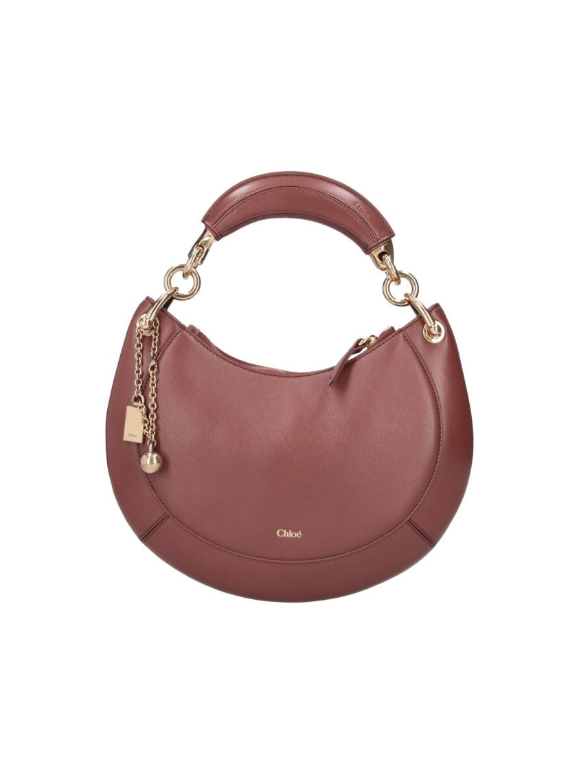Chloé Crescent-Shaped Handbag With Structured Top Handle