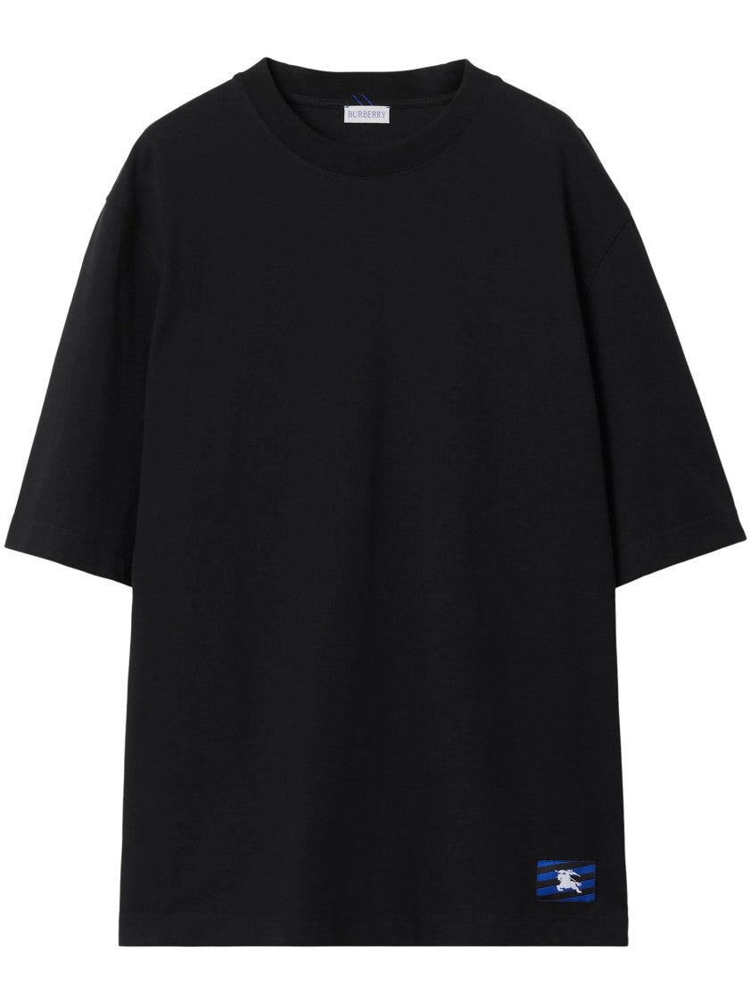 Burberry Classic Black Cotton T-Shirt