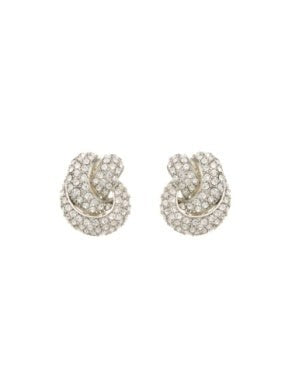 Oscar De La Renta Knot Earrings