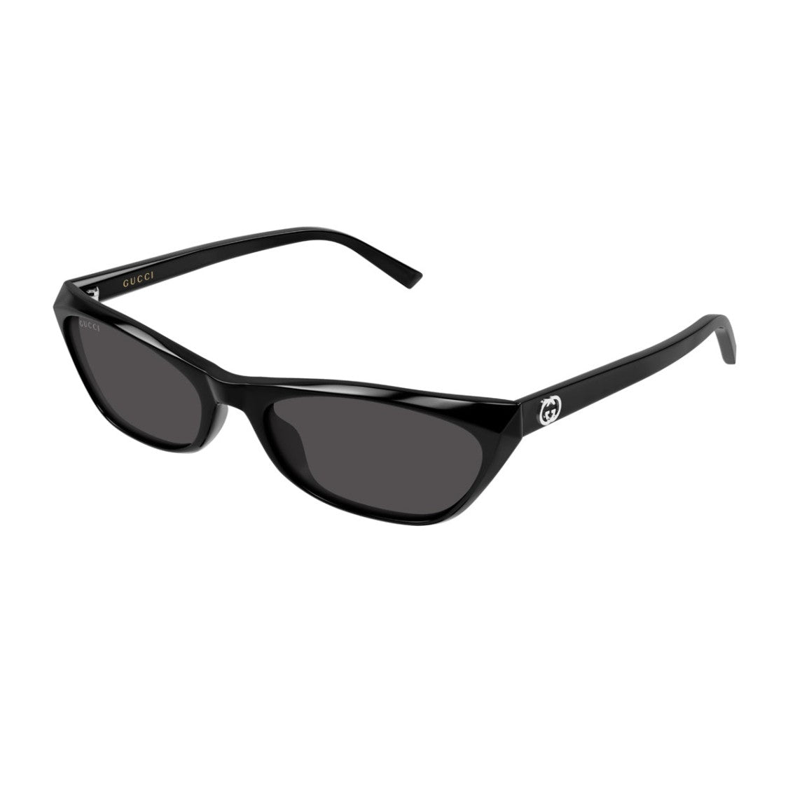 Gucci Black Gg2203s Linea Emblem Recycled Acetate Sunglasses