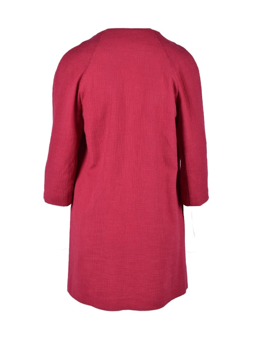 Annie P. Red Cotton Coat