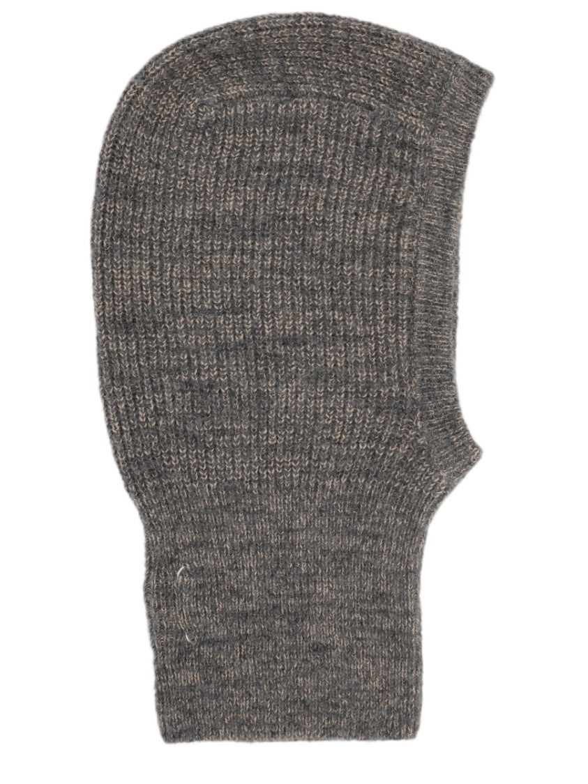 Maison Margiela Ribbed Knitted Cotton-Blend Balaclava