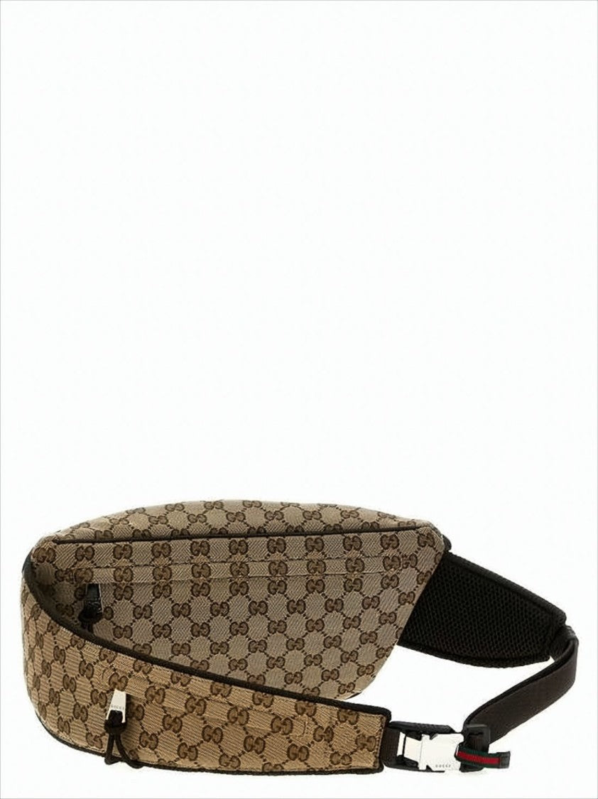 Gucci Signature Monogram Canvas Belt Bag