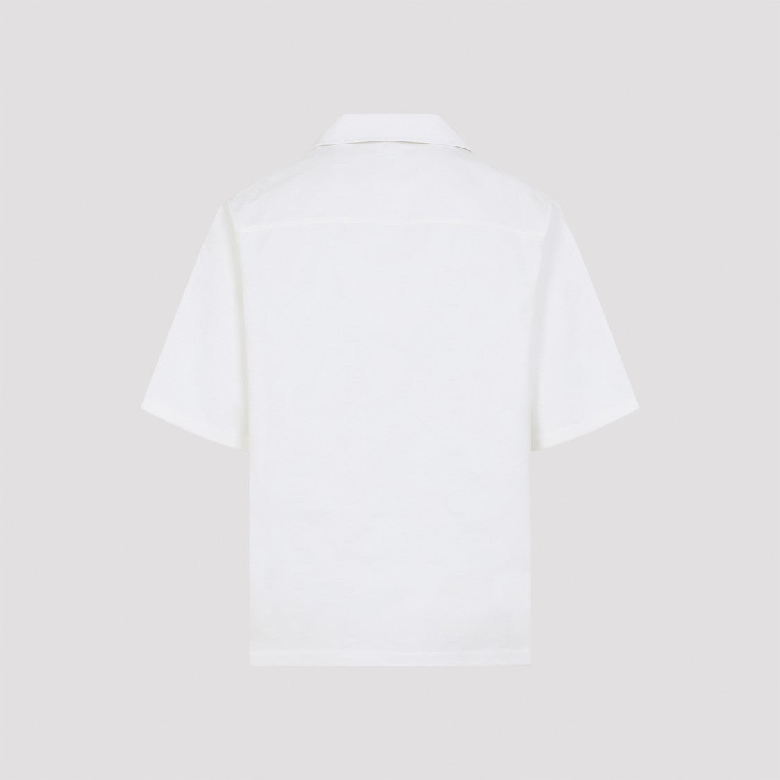 Casablanca Cotton Casual Shirt With Classic Collar And Concealed Closure