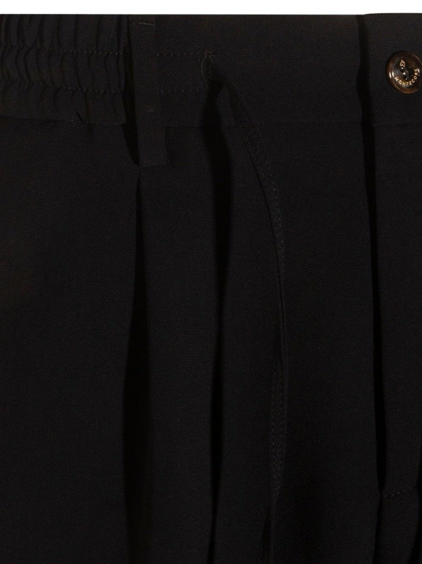 Montecore Tailored Casual Pants With Drawstring And Welt Pockets